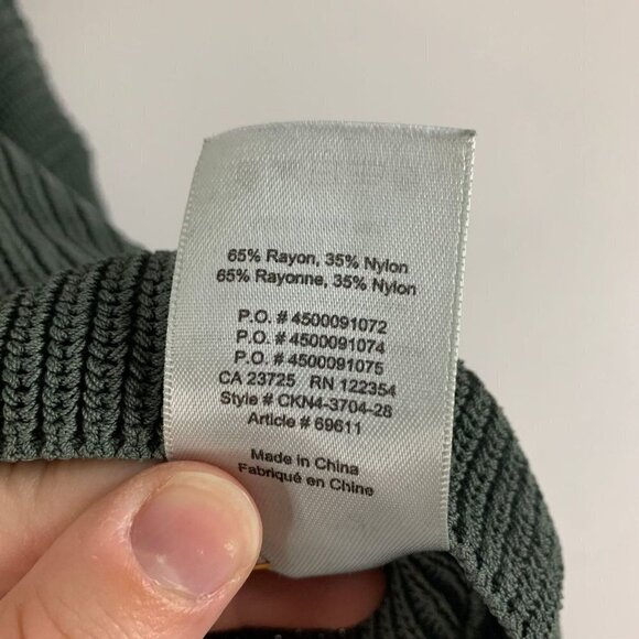 Wilfred Green Cowl Neck Sweater - Picture 11 of 13